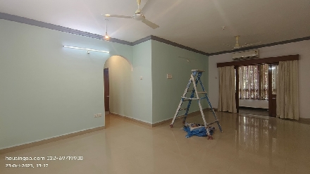 Rental 3Bhk Semi Furnished flat in Models Miramar Goa