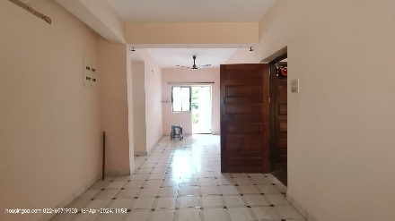 Panaji - 3Bhk flat for rent in Chimble near Ram mandir for 55lacs