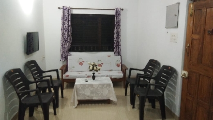 2bhk fully furnished flat at sapna garden porvorim Rent 25k