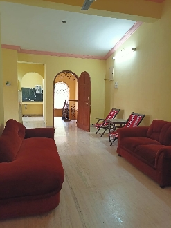 2bhk furnished flat part of house near devashri Gardens Rent 25K.