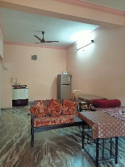 1bhk furnished flat part of house near devashri Gardens Rent 18K